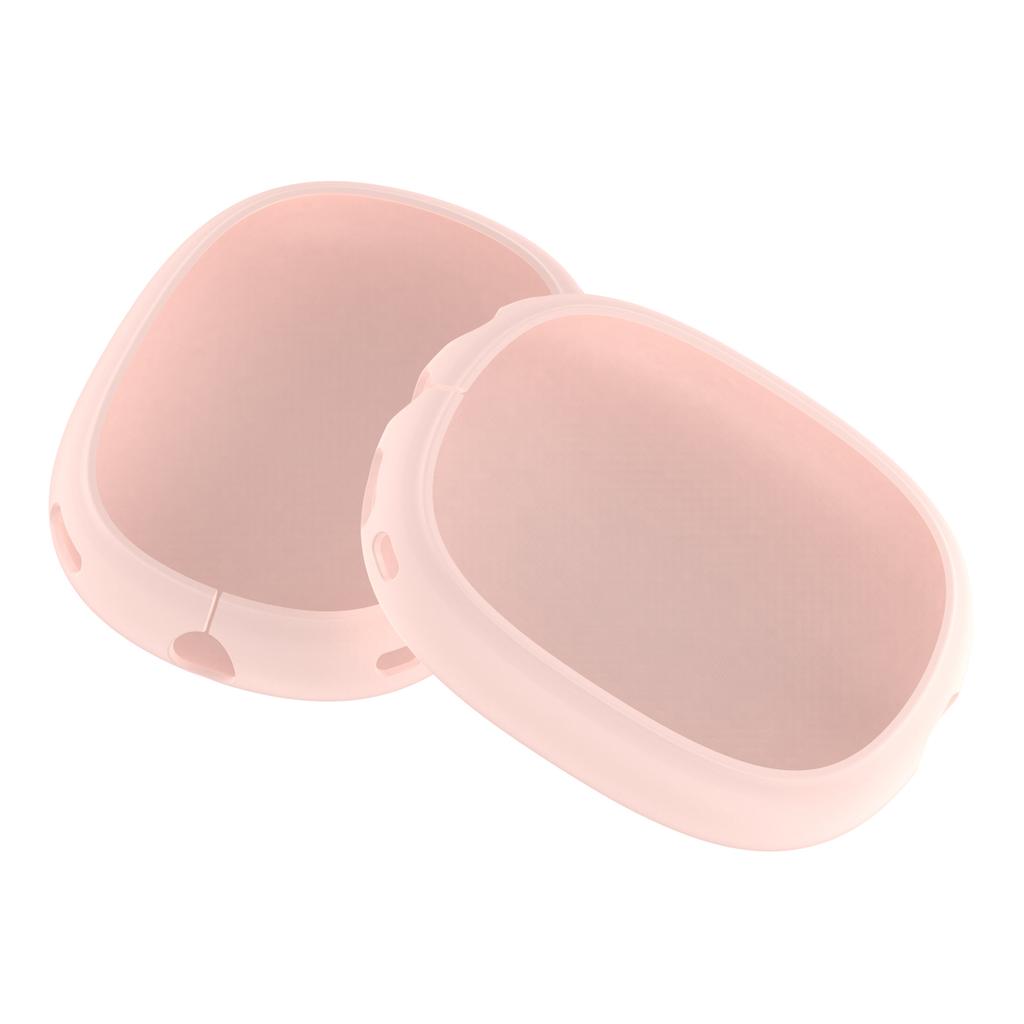 Silicone Case Cover for AirPods Max with USB-C Bluetooth-Compatible Headset Anti-Scratch Ear Pad Soft Shell Protectors