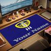 Leeds United Benutzerdefinierter Name Große Größe Mauspads Große Gaming-Tischunterlage Rutschfest für Laptop Tablet Großes Mauspads XXL Matte Mini-PC-Spielmatte Mit Verriegeltem Rand