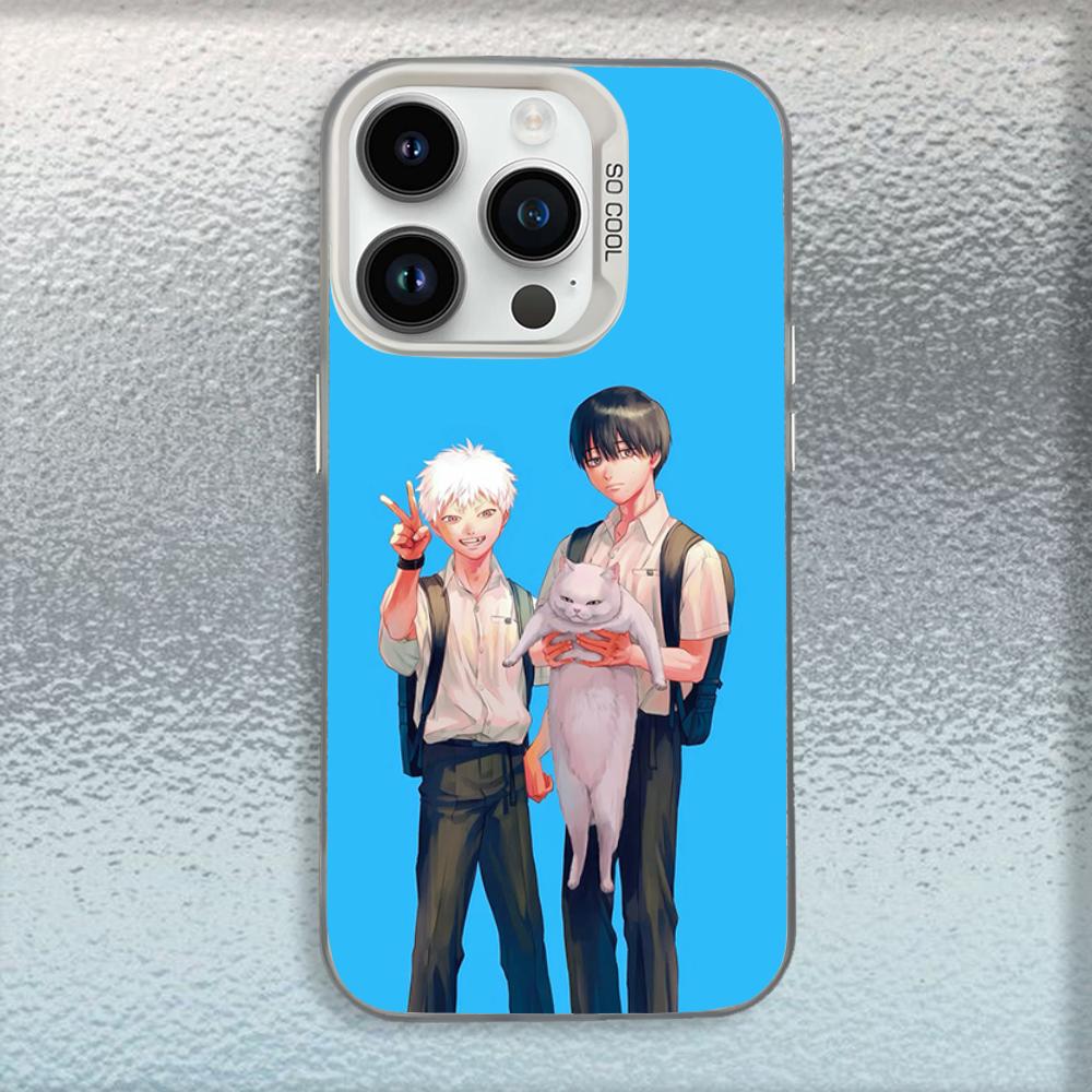 The Summer Hikaru Died Manga Phone Case For iPhone 16,15,14,13,12,11,Mini,Pro,SE,MAX White Matte Shockproof Cover