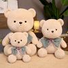 Cute Stuffed  Bear Dolls Soft Plush Toys Pink Blue Kawaii Cotton Cartoon Animals Wedding Gifts Baby Birthday Christmas Toys