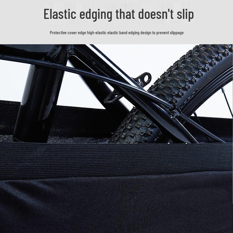 Skyddshölje för hjul på mountainbike och landsvägscykel mot damm och sol