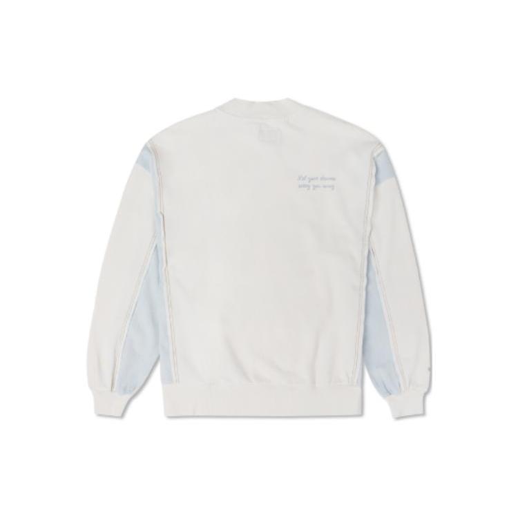 New Converse Sweatshirt Women's Light Gray 10025520-A01