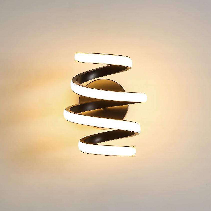 

Светодиодный настенный светильник SENQIU Spiral LED Алюминиевый настенный светильник 3000k для гостиной