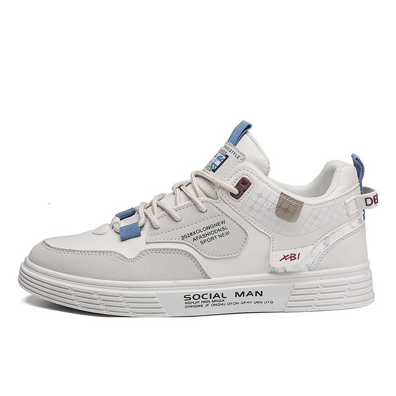 

Men s shoes autumn and winter new casual shoes fashion outdoor sports shoes trend four seasons high top board shoes 44