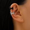 Retro Gothic Skull & Spider Ear Bone Clip - No Piercing Needed
