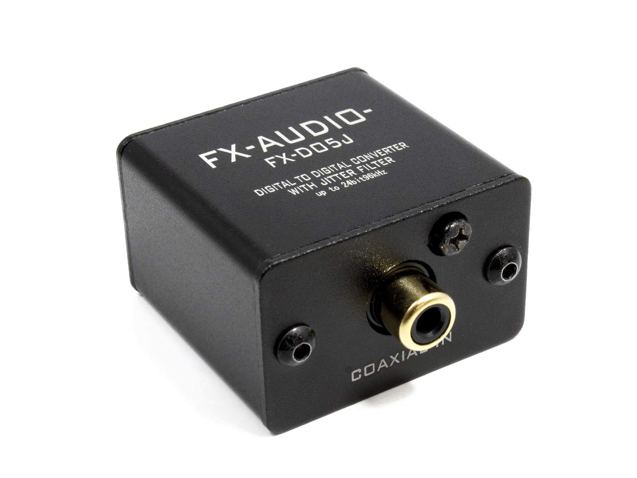 

FX-AUDIO- FX-D05J COAXIAL to OPTICAL High-resolution SPDIF interface converter Coaxial to optical conversion