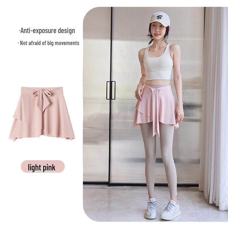 Yoga Skirt: One-Piece Sports Cover for Running and Fitness