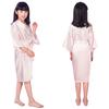Horu Shi Summer V-neck Mid-length Girl's Casual Thin Cardigan Bathrobe