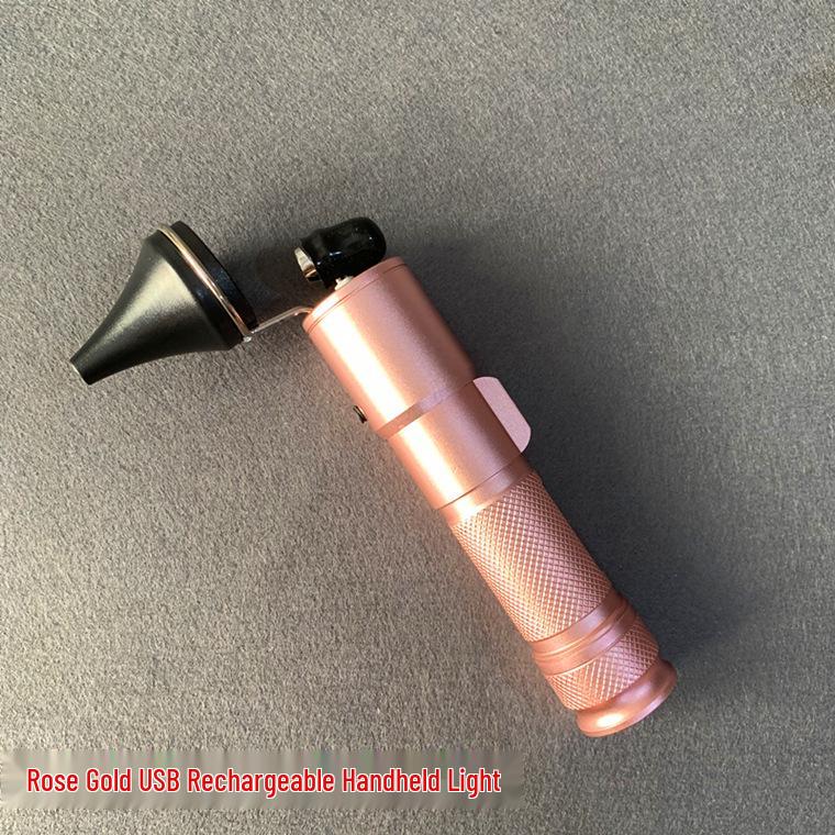 Luminous Handheld Ear Cleaning Tool with Flashlight розовый