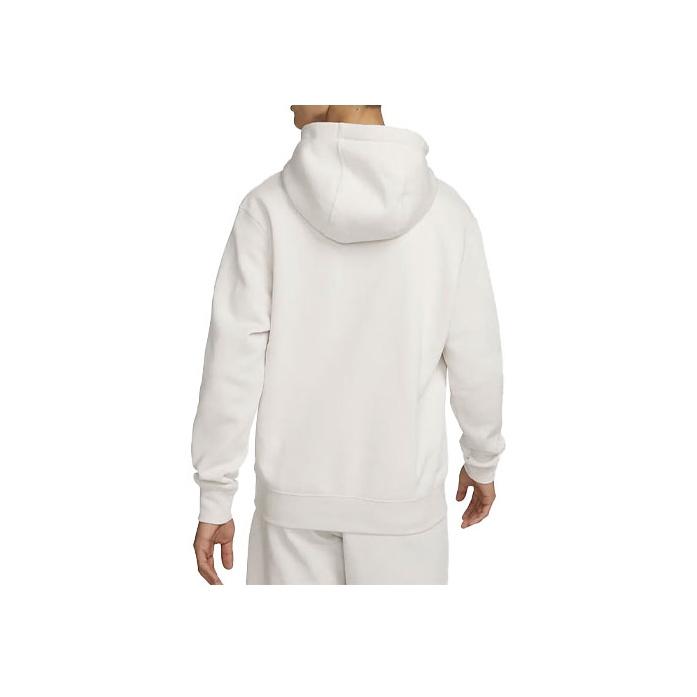 Nike Logo Print Hooded Sweatshirt Men Tops Off-White DX0784-030