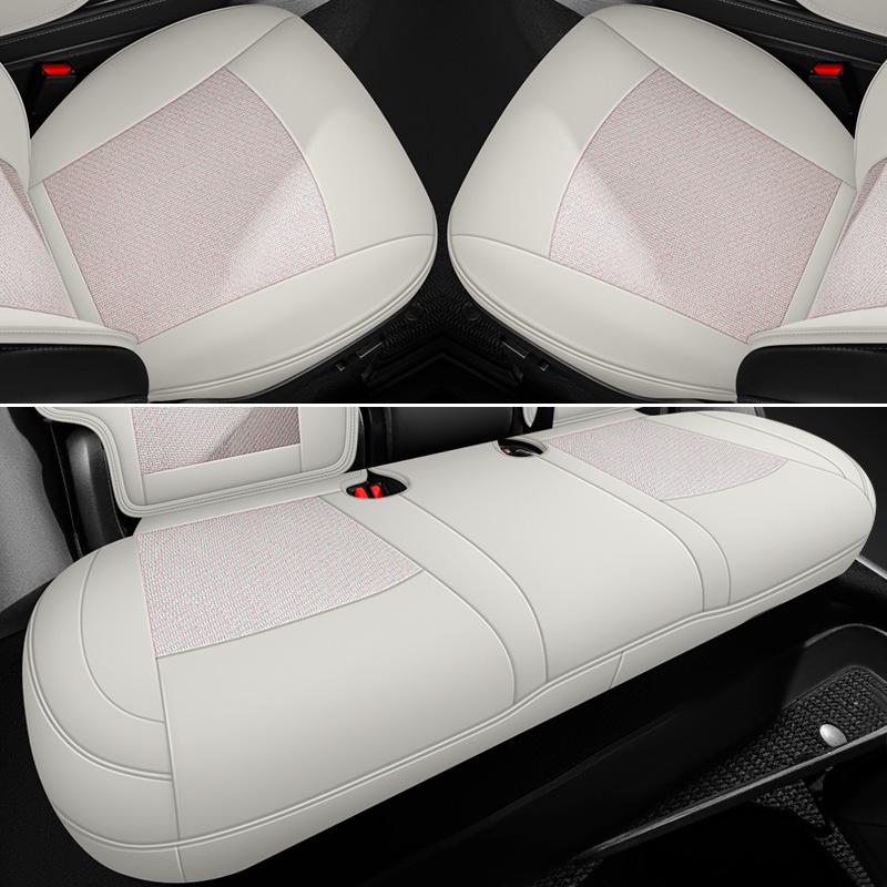 Tesla Model Y Dedicated Semi-Wrap Seat Cushion, All-Season Universal Cover, Car Interior Accessory