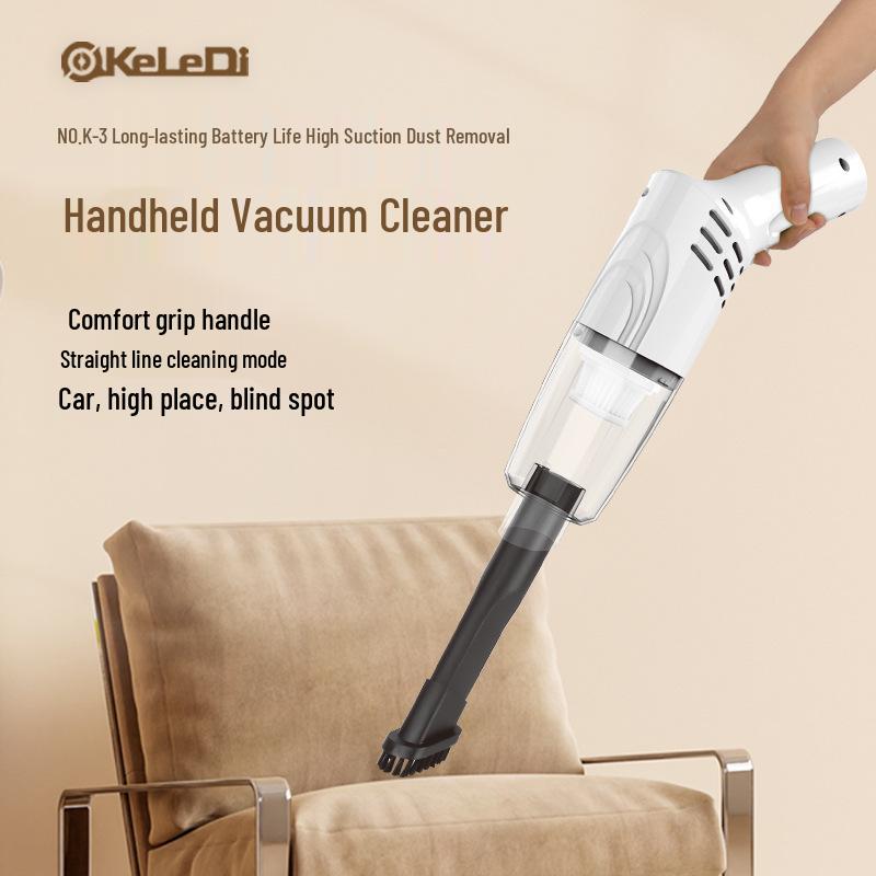 Wireless Handheld Car and Home Vacuum Cleaner – Portable, Multi-purpose, Rechargeable