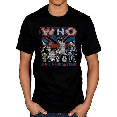 The Who Unisex Adult My Generation Sketch Cotton T-shirt