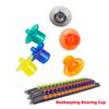 Queen Bee Rearing Plastic Cell Multi-color Cups Queen Breeding Pot Installed On Royal Jelly Platform Base Beekeeping Tool 200Pcs