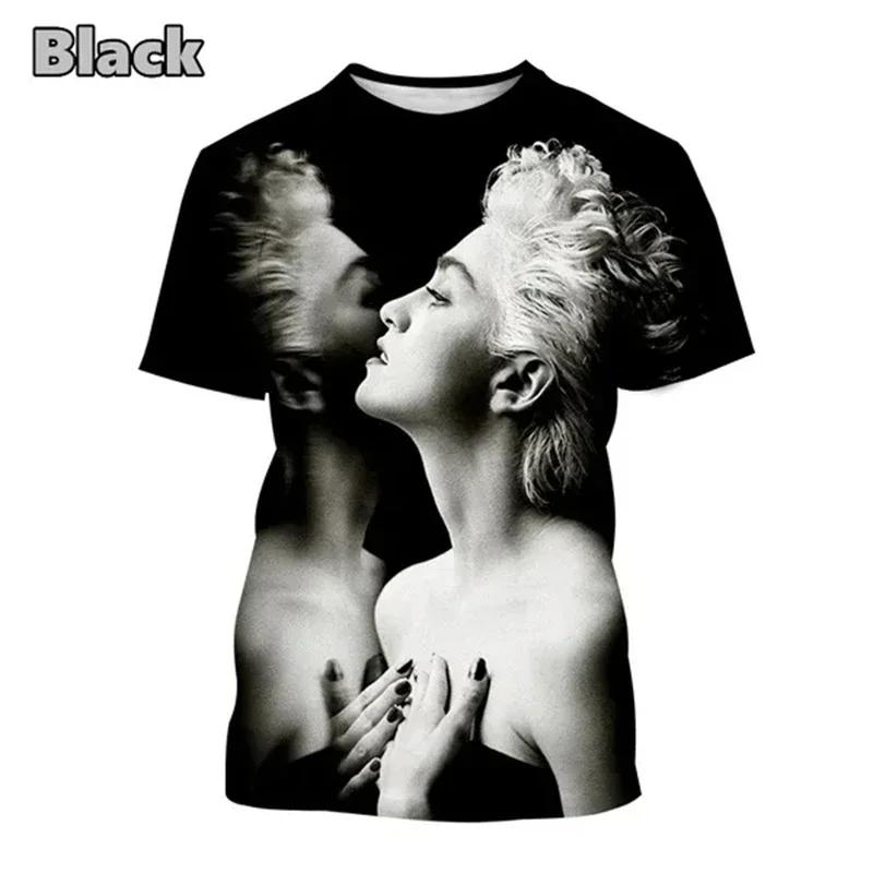 Famous Female Singer 3D Print Sports Quick Dry Breathable Men