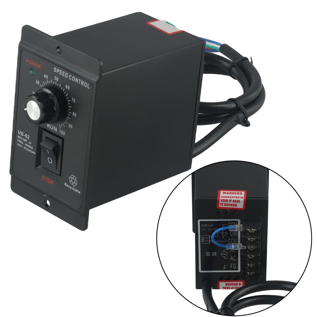 DIV 400W AC220V Motor Speed Controller Multifunctional Motor Speed Regulator Controller Display Rate Target Value Settable