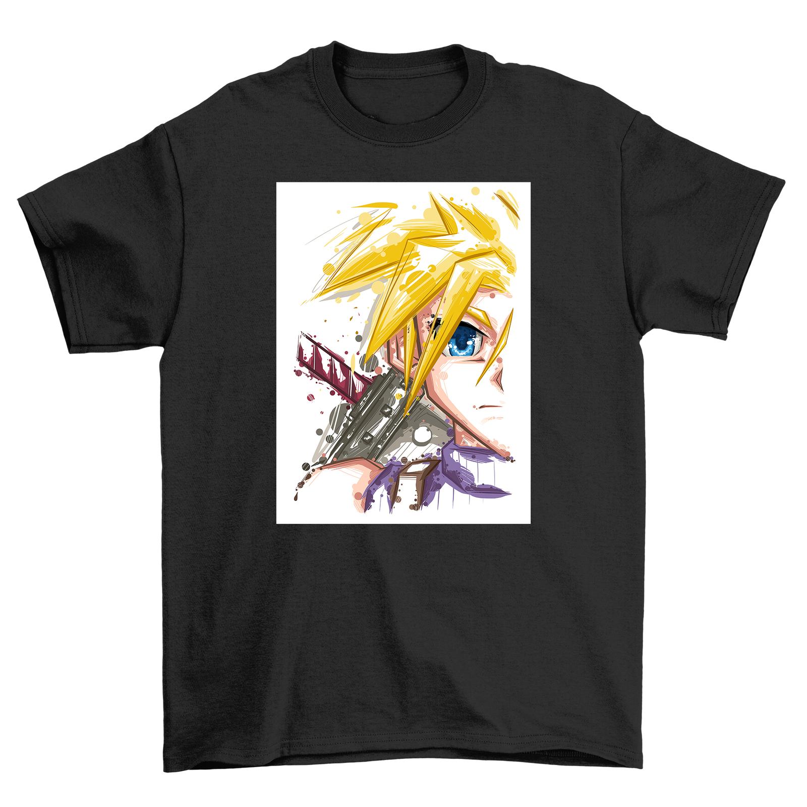 

Cloud Poly Paint T-Shirt Mens Womens Tees Top - Level Up Your Style with a Funny Twist! 100% cotton, 3XL