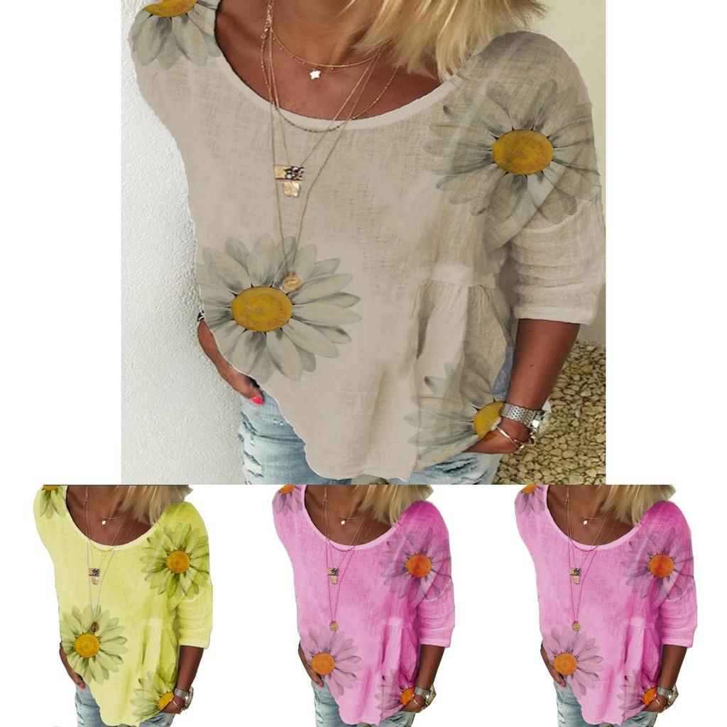 Elegant Plus Size Women's Summer Shirt Blouse Featuring Breathable Soft Material And Boho Vibes