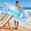 Little Angel Bear 2D Flat Print Beach Towel, Large Soft Quick Dry Towel for Beach Camping Swimming.MSTJ0918523