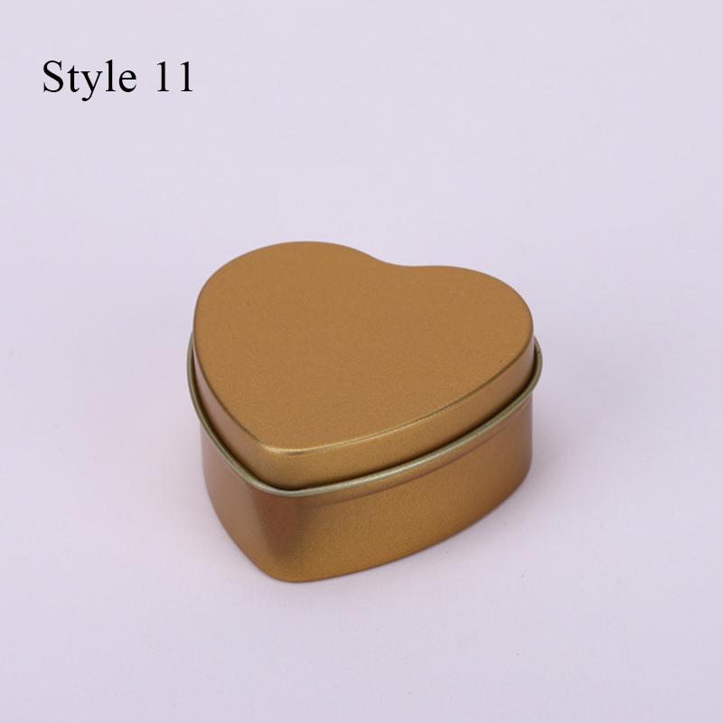 Einfarbige Langlebige Klapp-Blechdose Minzbonbon-Dose Weißblechdosen Süßigkeitenverpackungsbox Geometrische Stabile Nagelknipser-Dosen