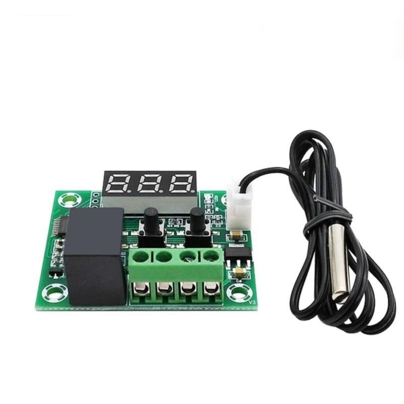 W1209 Temperature Control Module Temperature Controller For Precise Monitoring Relays Output AntiReverse Protections
