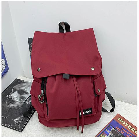 Schoolbag Korean trendy cool multi-functional large-capacity backpack junior high school college student backpack boys locomotive backpack