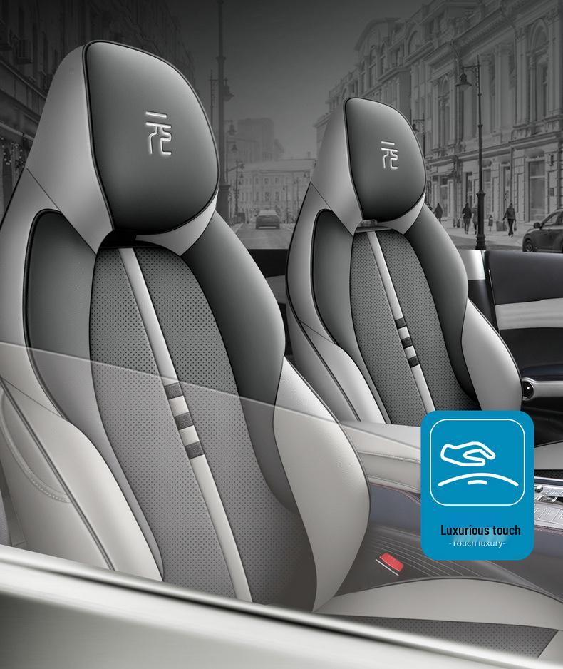 BYD Yuan Plus All-Season Leather Seat Cover - Full Coverage for New Model