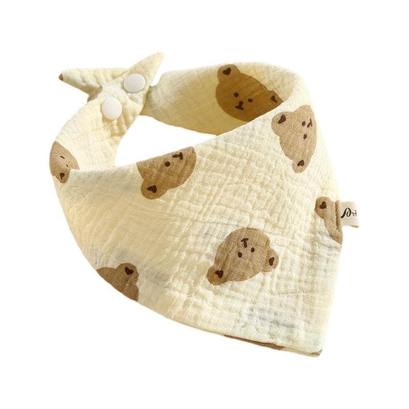 Lovely Design Baby Bibs Baby Bandana Dribble Bibs Cotton Super Soft Drool Bibs Multi-pattern Design for 0-36 Months