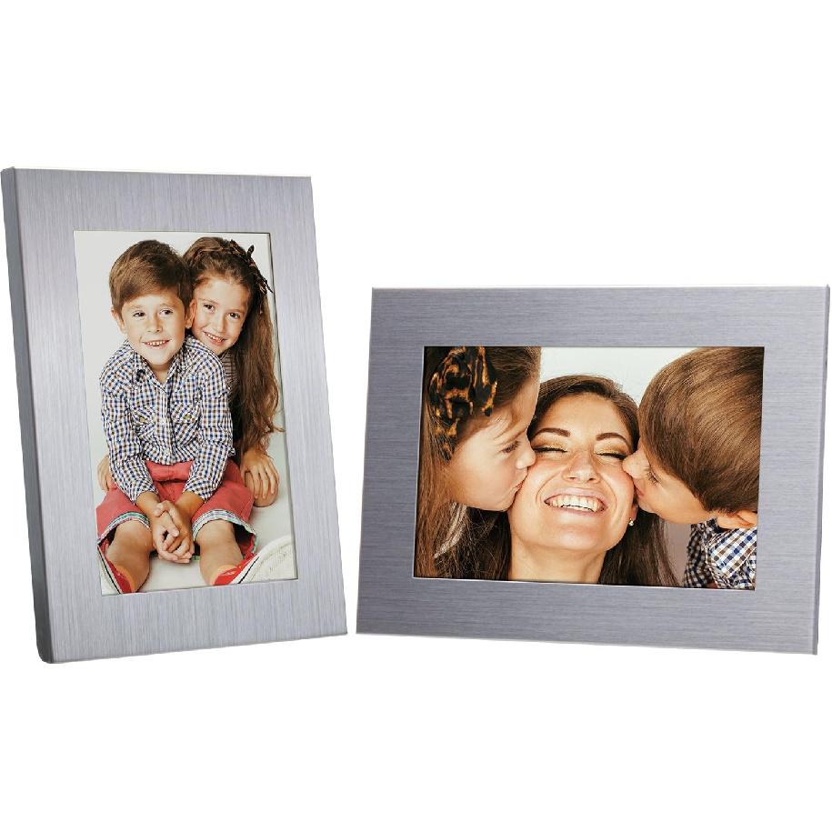 Neil Enterprises Inc. 2.375” x 3.5” Silver Picture Frame 1