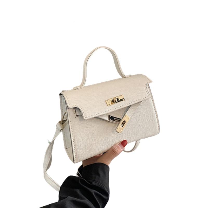 2020 New Lock Buckle Fashion Women's Bag Trendy Embossed Ladies Shoulder Bag Street Style Multiple Colors