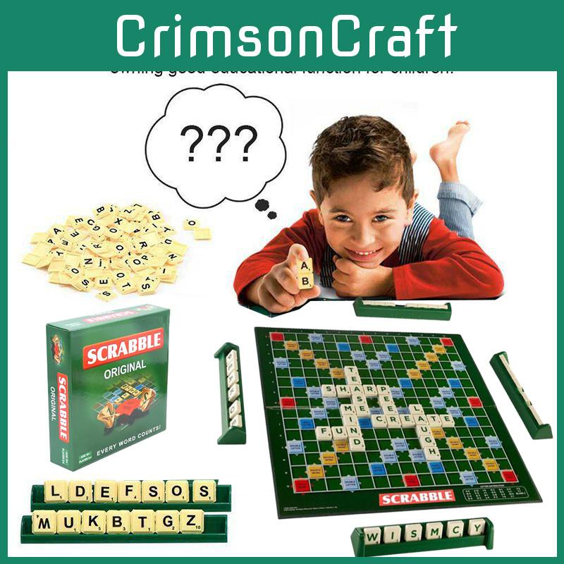 Portable Spelling Puzzle Game Family Party Toy For Intelligence Development