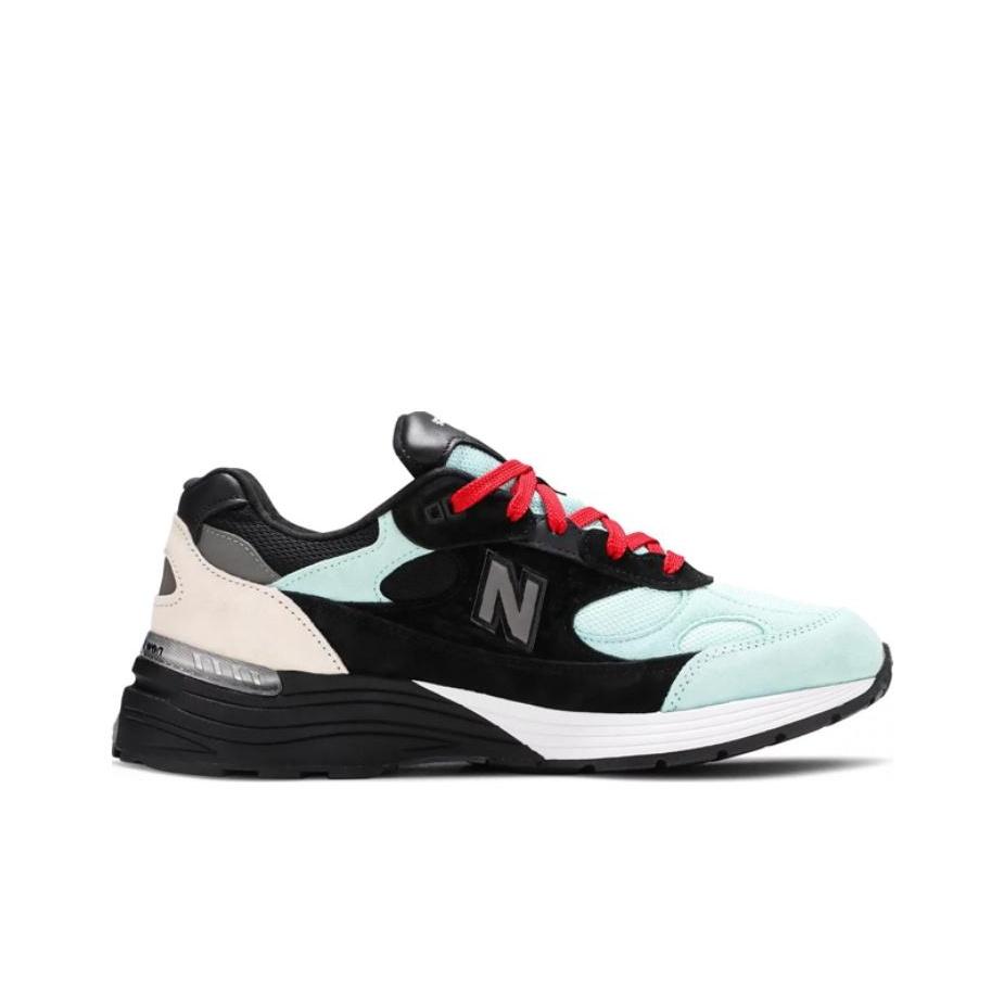 Amoeba Music X Nice Kicks X New Balance 992 Made In USA Peace Through Music - Black Unisex Sneakers Teal M992NK2