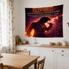 Space Rock Legend Versatile Wall Hanging Blanket, Home Backdrop for Wedding, Party and Video Shooting,Perfect Gift