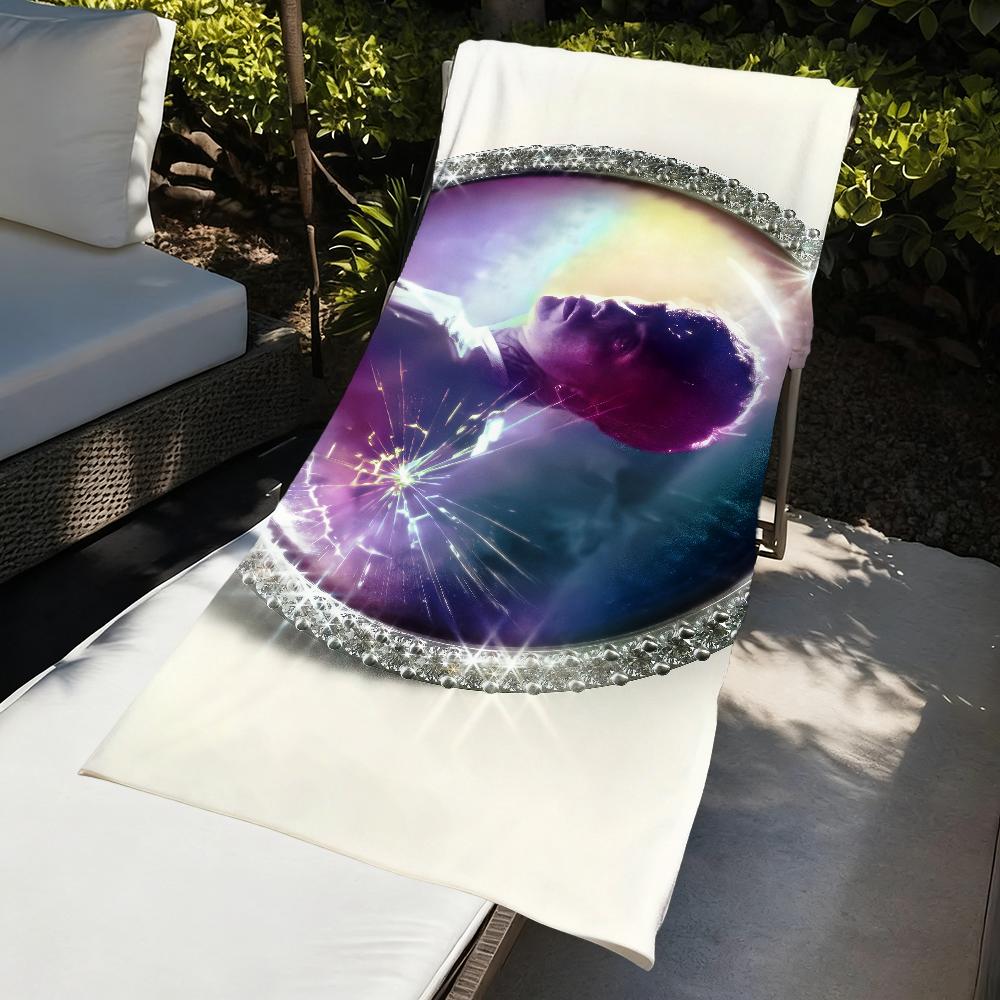 T-Tony Singer B-boy TRAUMa Towel Beach Quick Dry Soft Pool Towels Gift for Travel Gym Shower Camping Sports