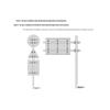 Reflective Round U-turn Traffic Sign