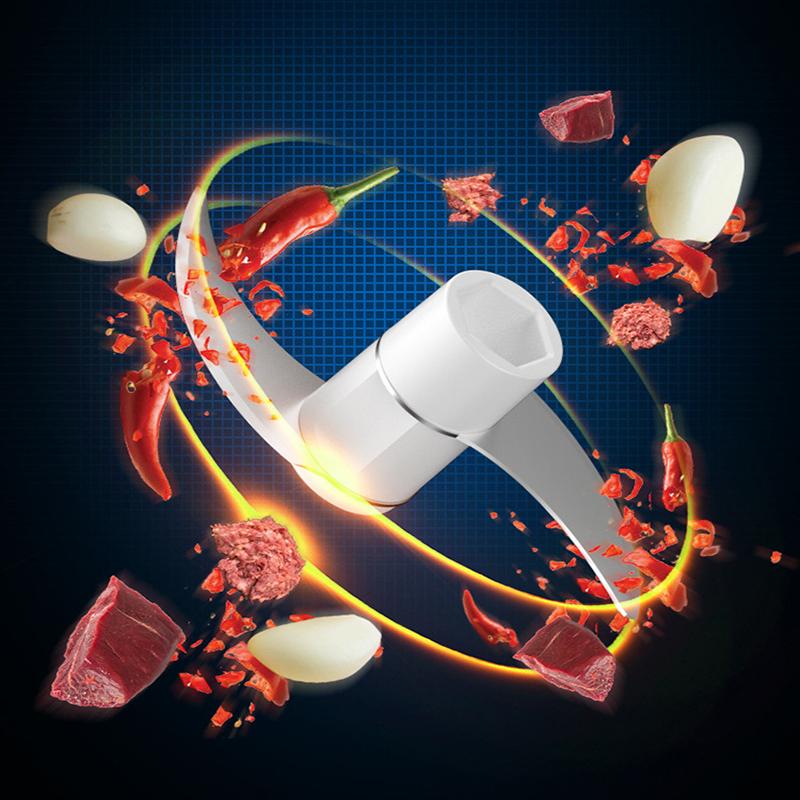 Wireless Electric Garlic Press Meat Vegetable Chopper Grinder Masher 100/250ml Rechargeable Food Garlic Grinder Choppers Presser