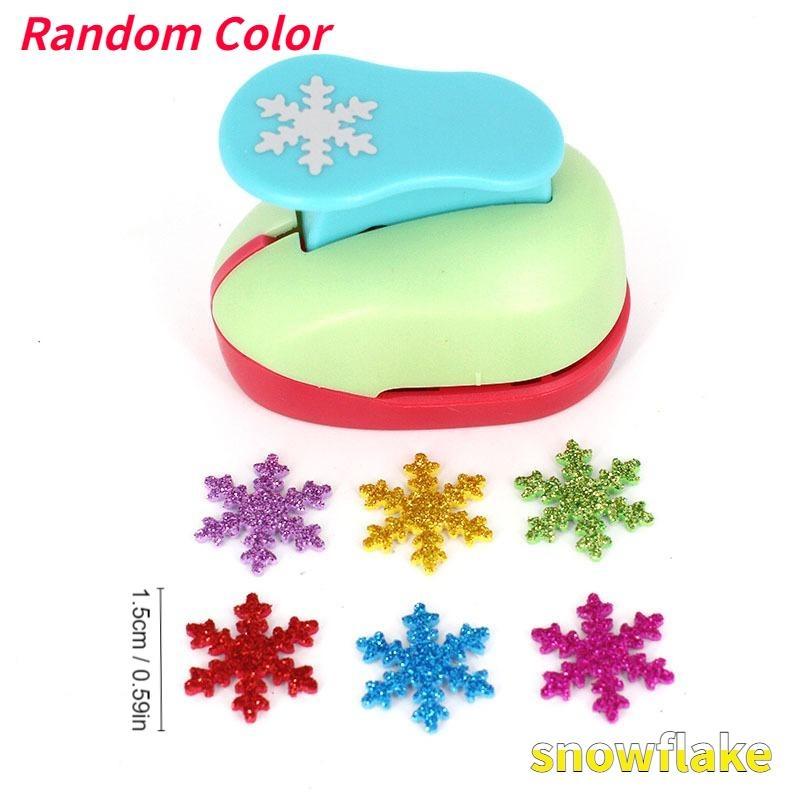 1PC Random Color 1.5cm Scrapbook Punches Paper Cutter Card Craft Printing DIY Handmade Material Paper Cutter Embossing Sharper