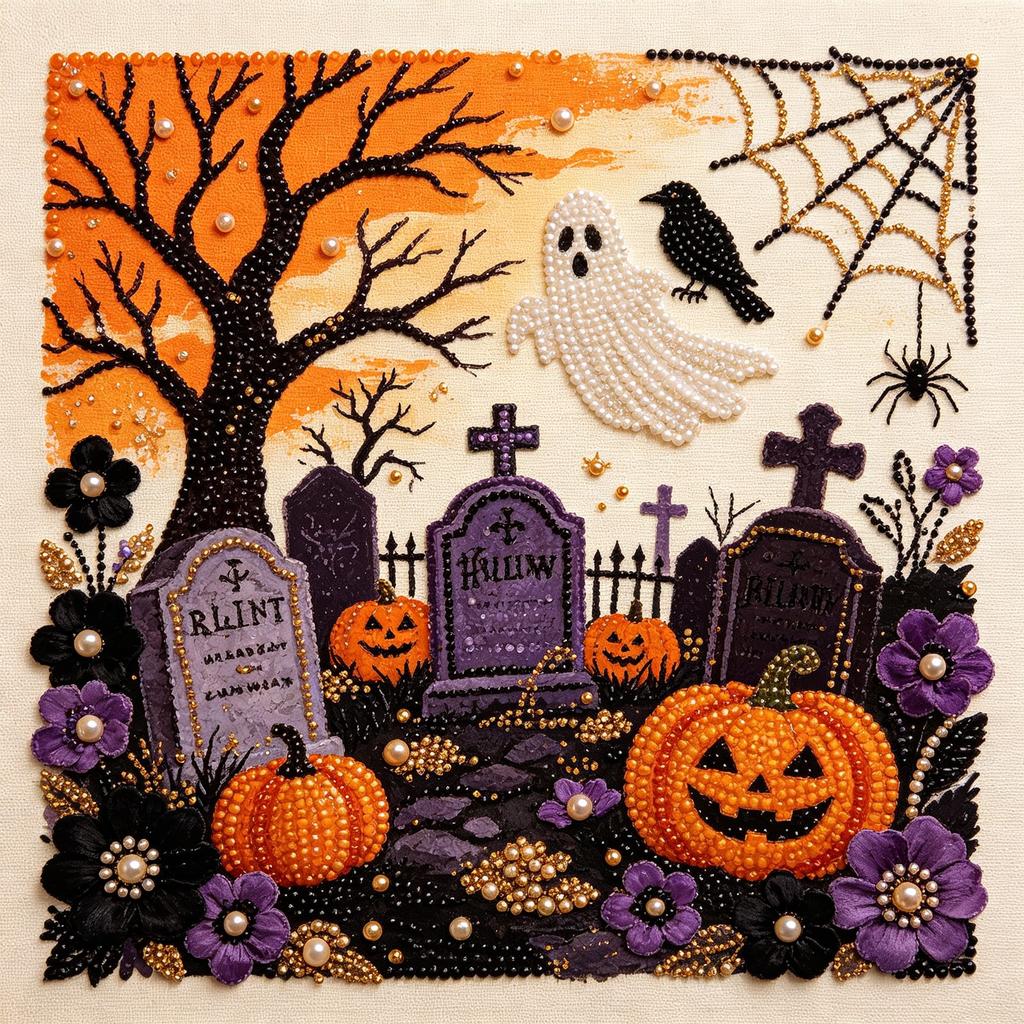 Halloween Painting Kit for DIY Art and Creative Decor Projects