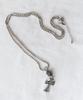 Nakedblood [Handmade] Silver Cult Cross Necklace