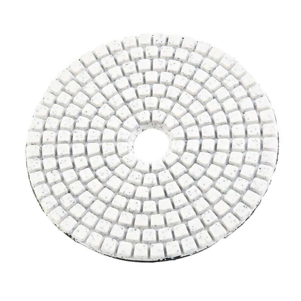 4inch Emery Polishing Pads Wet Dry Granite Concrete Marble Glass Stone Sanding Granite Concrete Abrasive Grinding