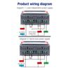 Çift LCD Termostat Sıcaklık Nem Kontrolü STC-3028 Termometre Higrometre Kuluçka Makinesi Kontrol Cihazı 12V/24V/110V-220V