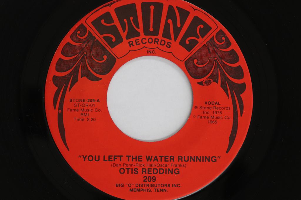 7inch Record OTIS REDDING - You Left The Water Running / The Ot Stone209 Stone Records 1976 US Soul/Funk Used