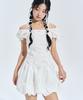 Zero Planet Bella Smoking Balloon Dress White