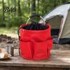 Spill-proof Storage Container Foldable Bag with Handle & Drawstring, Waterproof Oxford Cloth Pouch Multi-Pockets, Large Cleaning Tools Organizer