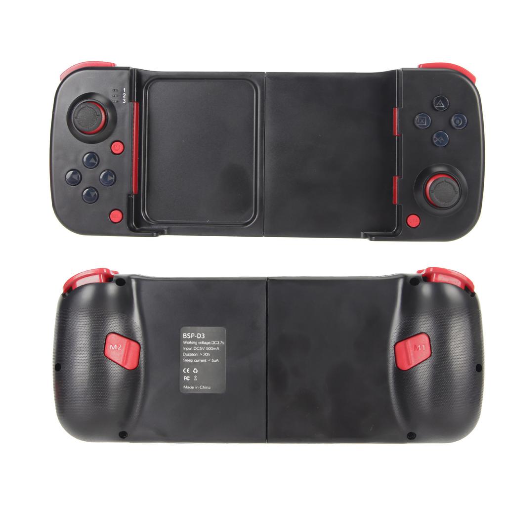 Bluetooth Mobile Game Controller Stretchable Wireless Phone Gamepad for Android for IOS for PS3