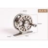 BLA40-50-60 Series CNC Aluminum Front Drag Reel, Ice & Fly Fishing Tackle for Precision Casting, Fishing Tools
