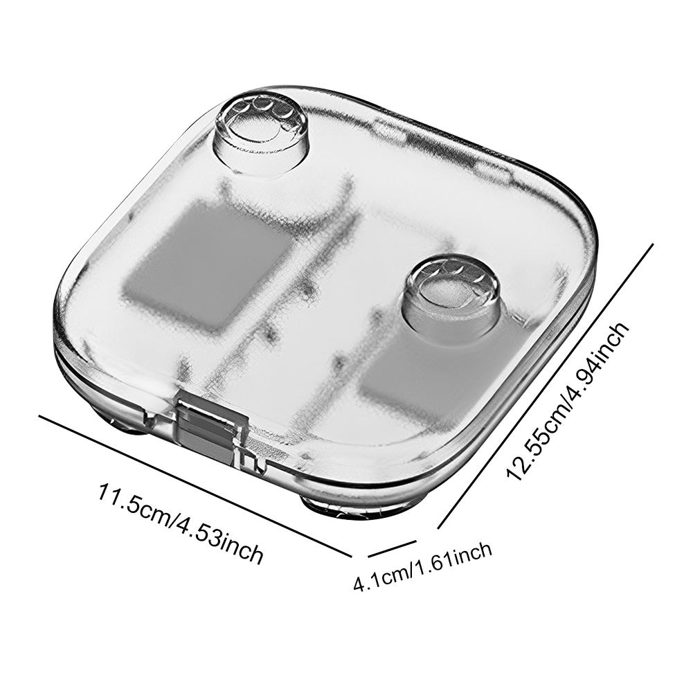 Transparent Storage Shell for Nintendo for Switch 2 Clear Protector Shell Protective Case Cover for Switch 2 Games & Accessories