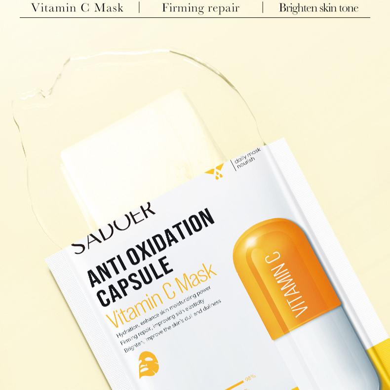 Vitamin C Capsule Mask 25g Moisturizing and Moisturizing Mask