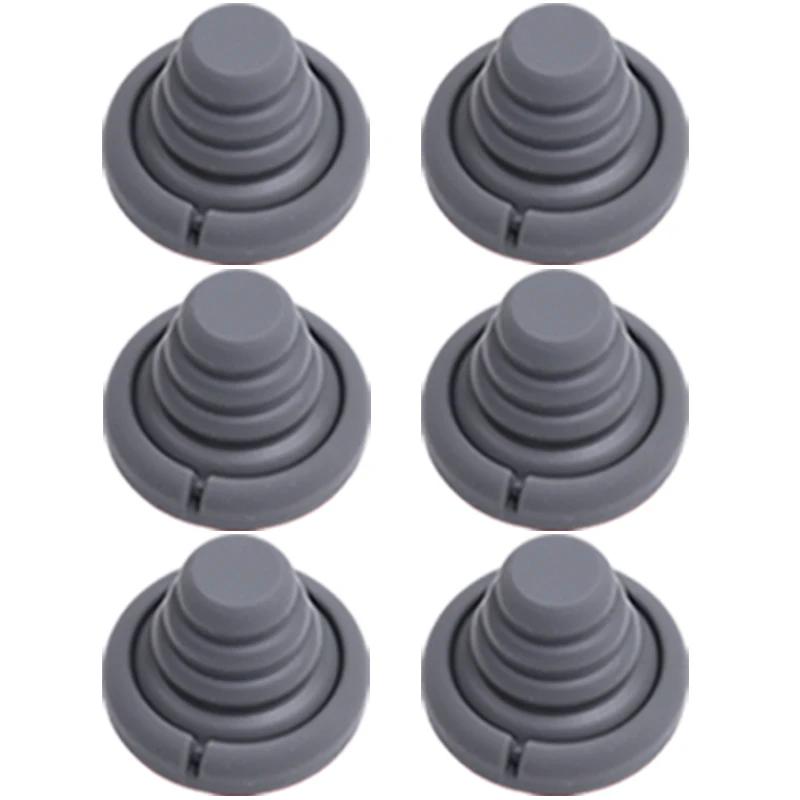 Car Door Shock Absorber Silicone Pads Car Door Protector Stickers Anti Collision Gasket Buffer 6/1PCS Universal Anti Shock Pad