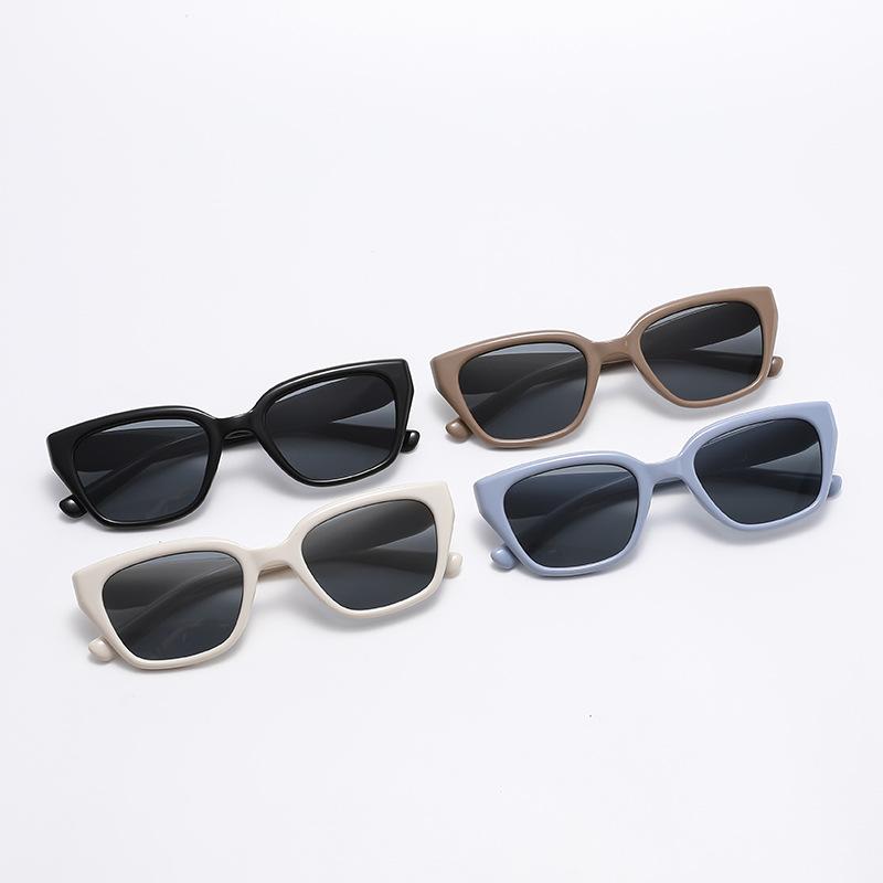Sunglasses For Women With High-end Face, Small Anti-uv Large Frame Retro Cat Eye Glasses  New Sunglasses 9673